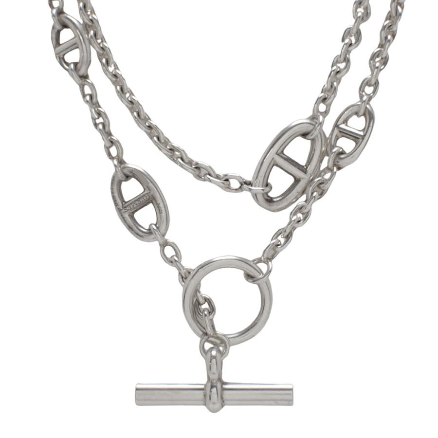 HERMES（エルメス） ファランドール ネックレス シルバー SV925