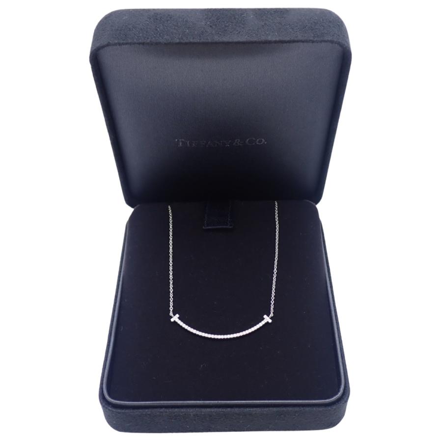 最終値下げ❁Tiffany スマイルTネックレス　スモール TIFFANY&Co.（ティファニー） T スマイル ペンダント スモール ダイヤ