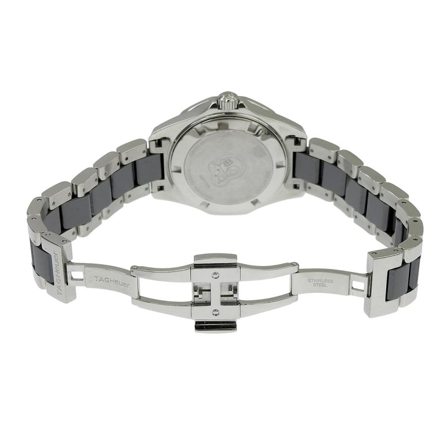 タグホイヤー アクアレーサー WAY131A.BA0913 CE/SS ブラック クオーツ レディース 41100104022【中古】【アラモード】の画像