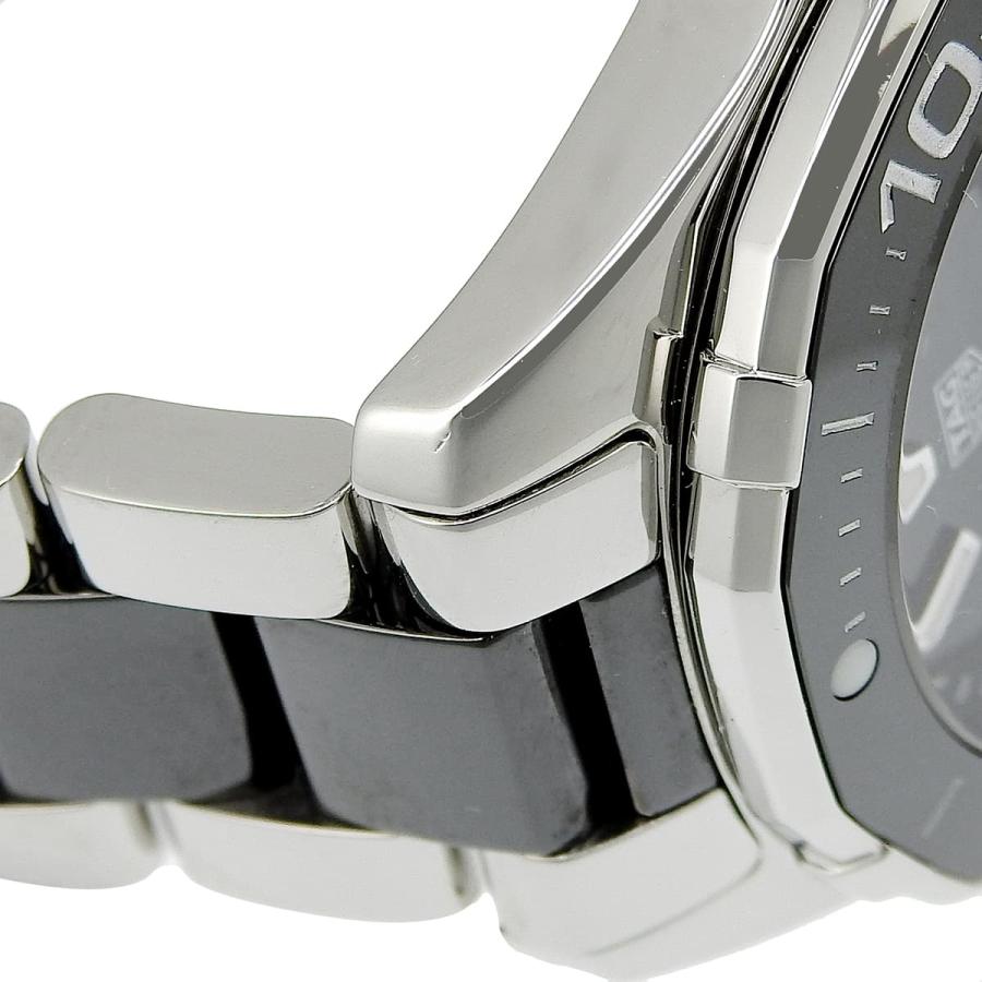 タグホイヤー アクアレーサー WAY131A.BA0913 CE/SS ブラック クオーツ レディース 41100104022【中古】【アラモード】の画像