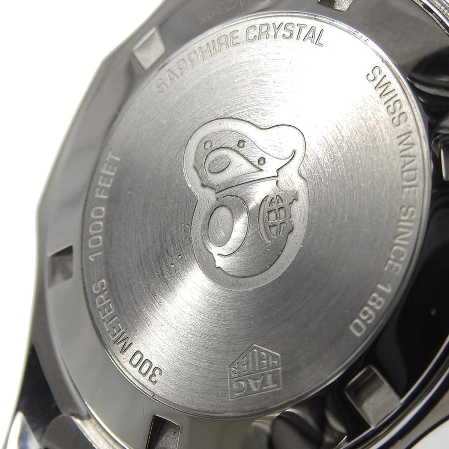タグホイヤー アクアレーサー WAY131A.BA0913 CE/SS ブラック クオーツ レディース 41100104022【中古】【アラモード】の画像