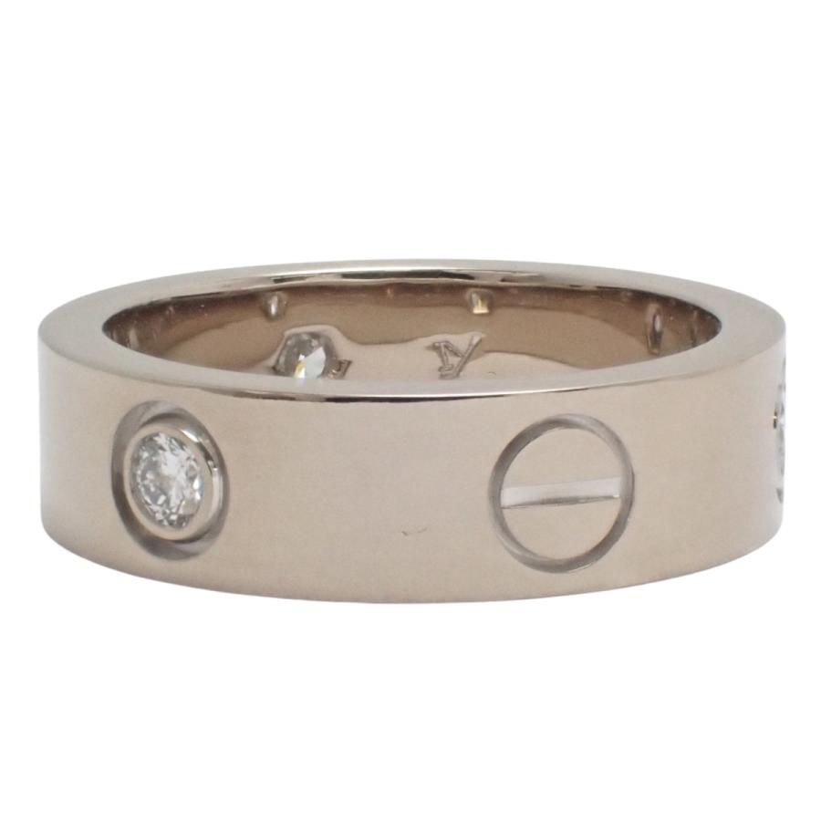 CARTIER(カルティエ) ラブコレクション LOVEリング クラシックモデル ダイヤモンド K18WG 52 9.2g ラブリング 41100104506【アラモード】_2