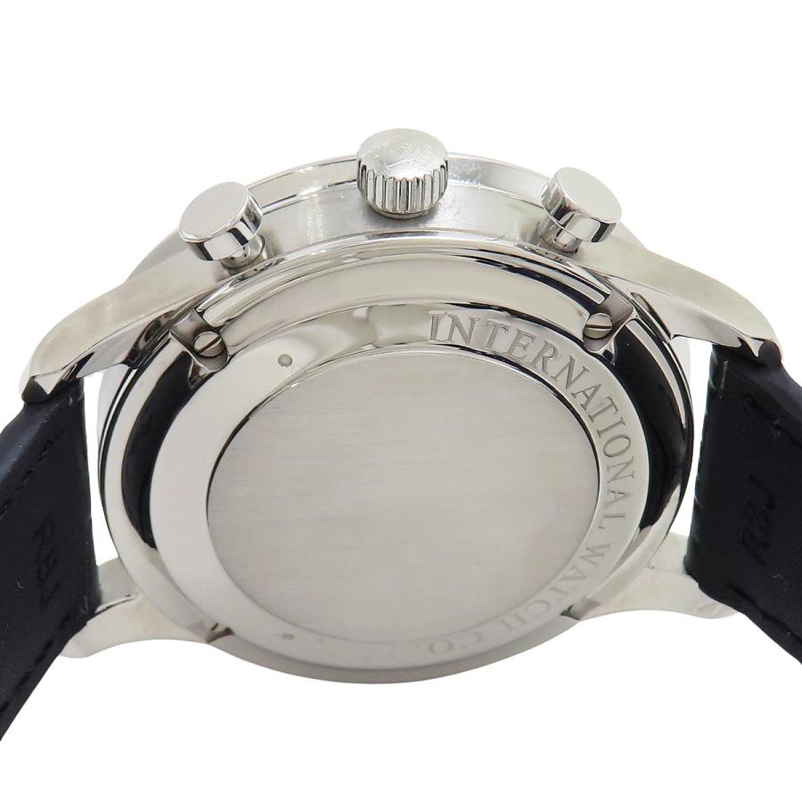 IWC ポルトギーゼ クロノグラフ IW371491 SS/革 ブルー 自動巻き メンズ 41100104536【中古】【アラモード】 | IWC SCHAFFHAUSEN | 04