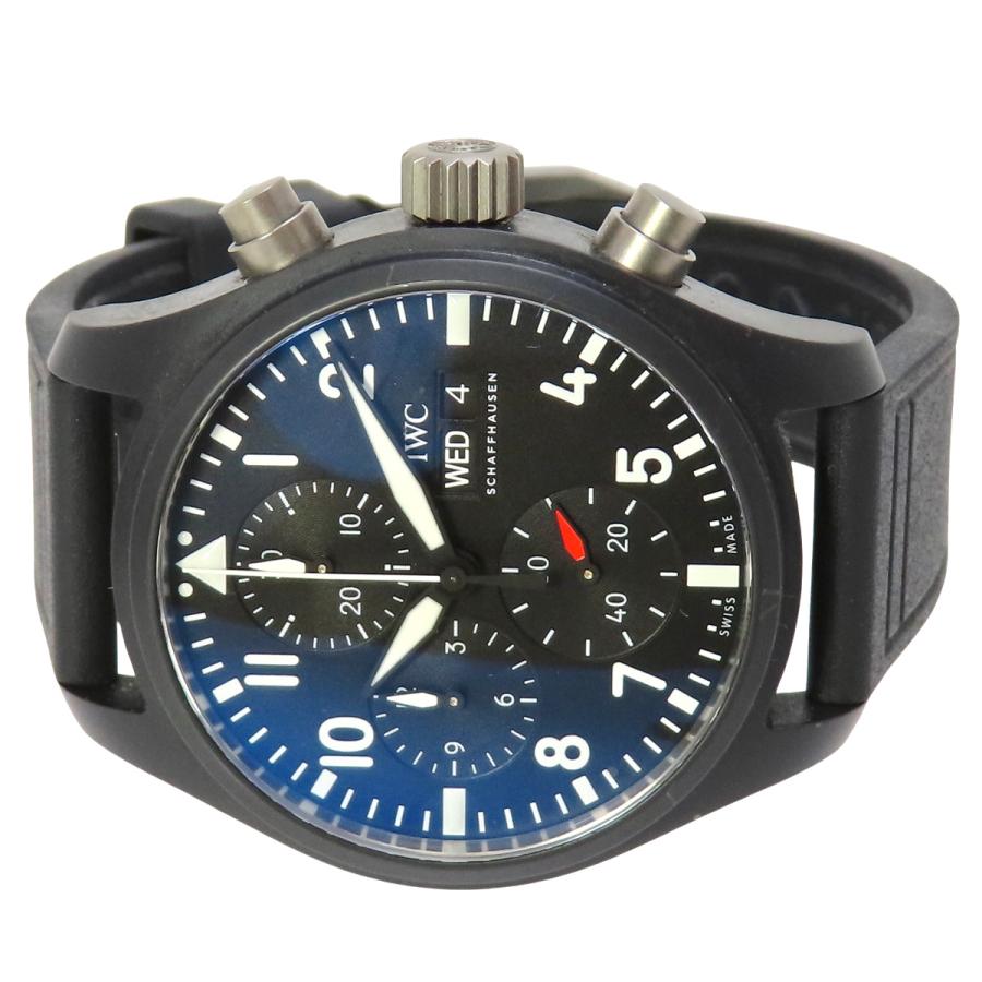 【2024年保証書付】IWC パイロットウォッチ トップガン IW389401 CE/ラバー ブラック 自動巻き メンズ 41100104572【中古】【アラモード】 | IWC SCHAFFHAUSEN | 01