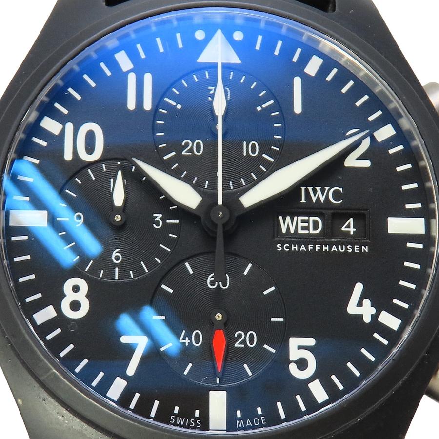 【2024年保証書付】IWC パイロットウォッチ トップガン IW389401 CE/ラバー ブラック 自動巻き メンズ 41100104572【中古】【アラモード】 | IWC SCHAFFHAUSEN | 02