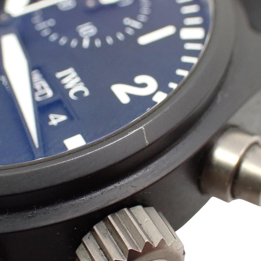 【2024年保証書付】IWC パイロットウォッチ トップガン IW389401 CE/ラバー ブラック 自動巻き メンズ 41100104572【中古】【アラモード】 | IWC SCHAFFHAUSEN | 06