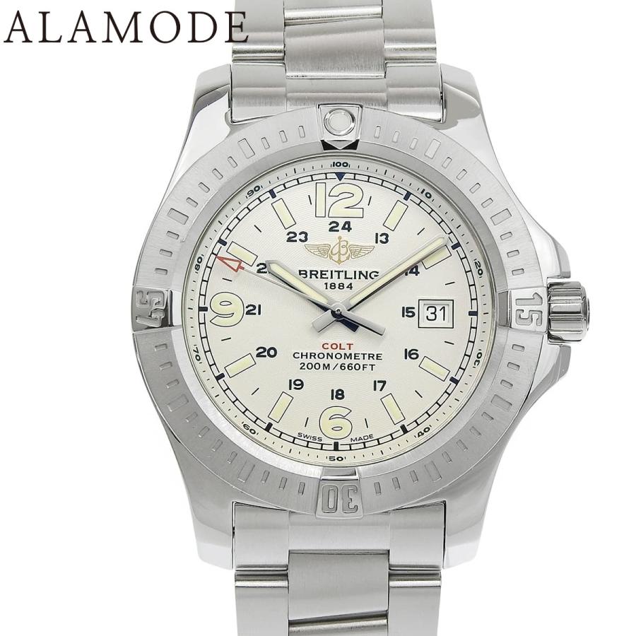 ブライトリング（BREITLING） コルト A74388 SS ホワイト クオーツ