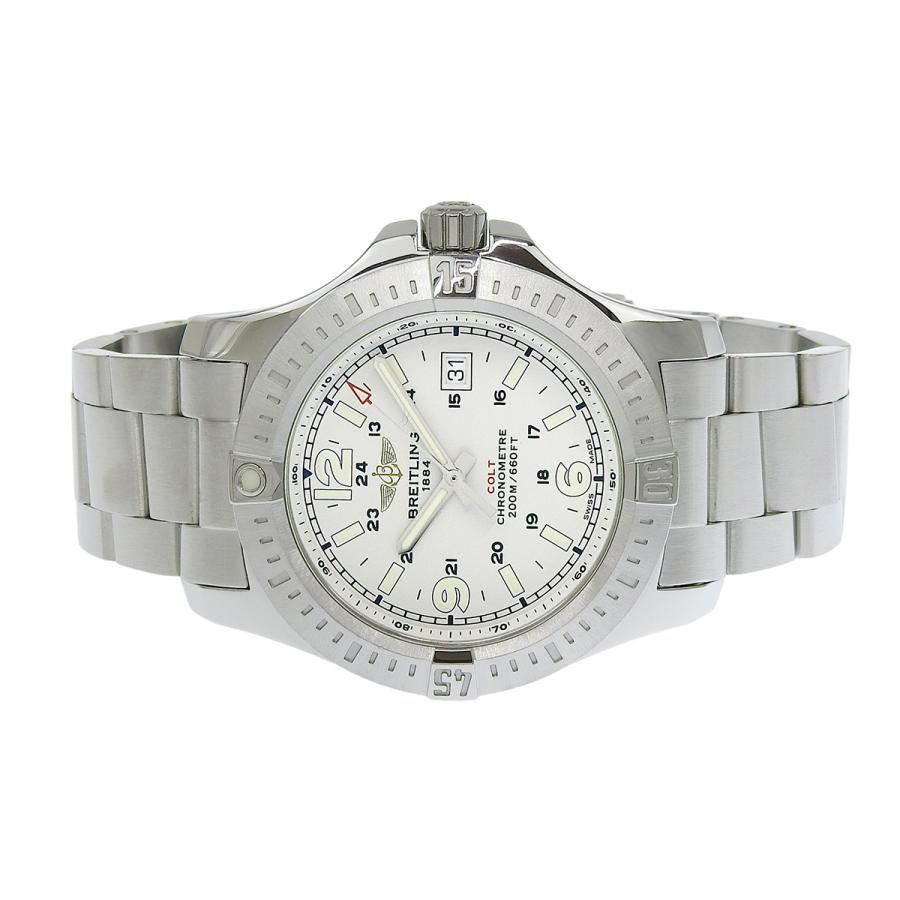 ブライトリング（BREITLING） コルト A74388 SS ホワイト クオーツ 