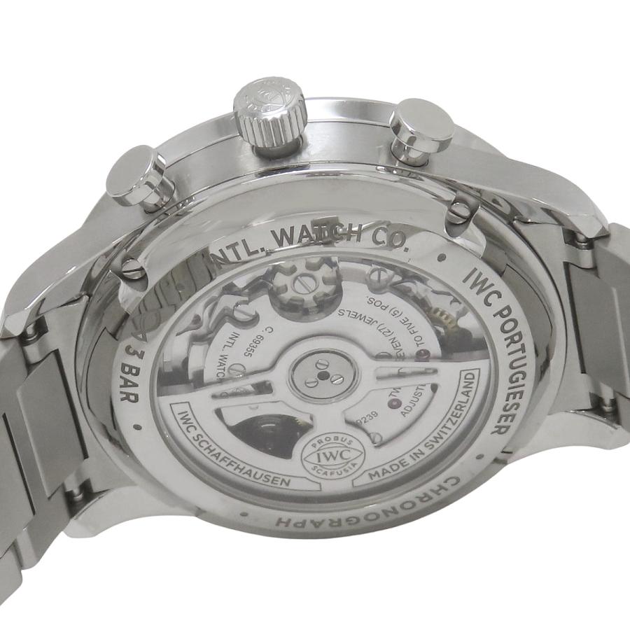 インターナショナル・ウォッチ・カンパニー ボルトギーゼ クロノグラフ IW371606 SS ブルー 自動巻き 41100106169【アラモード】 | IWC SCHAFFHAUSEN | 04