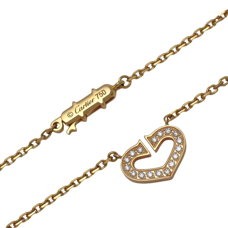 Cartier（カルティエ） Cハート ネックレス ダイヤモンド B7008400 