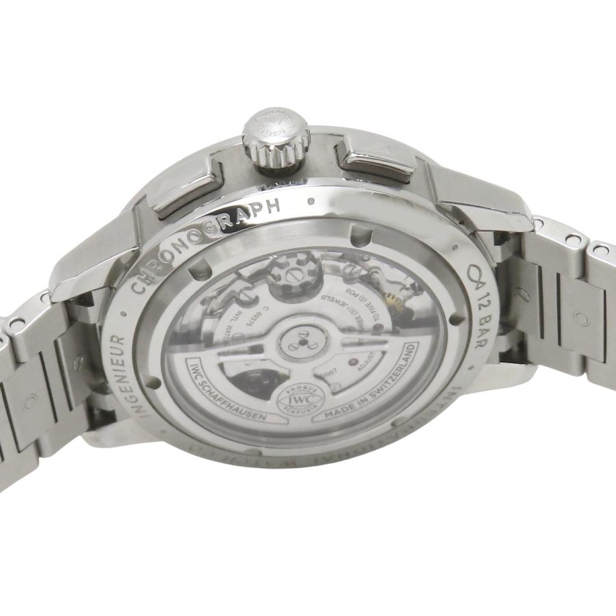 【保証書付】IWC インヂュニア クロノ IW380801 シルバー 自動巻 メンズ 41100107667【中古】【アラモード】 | IWC SCHAFFHAUSEN | 04