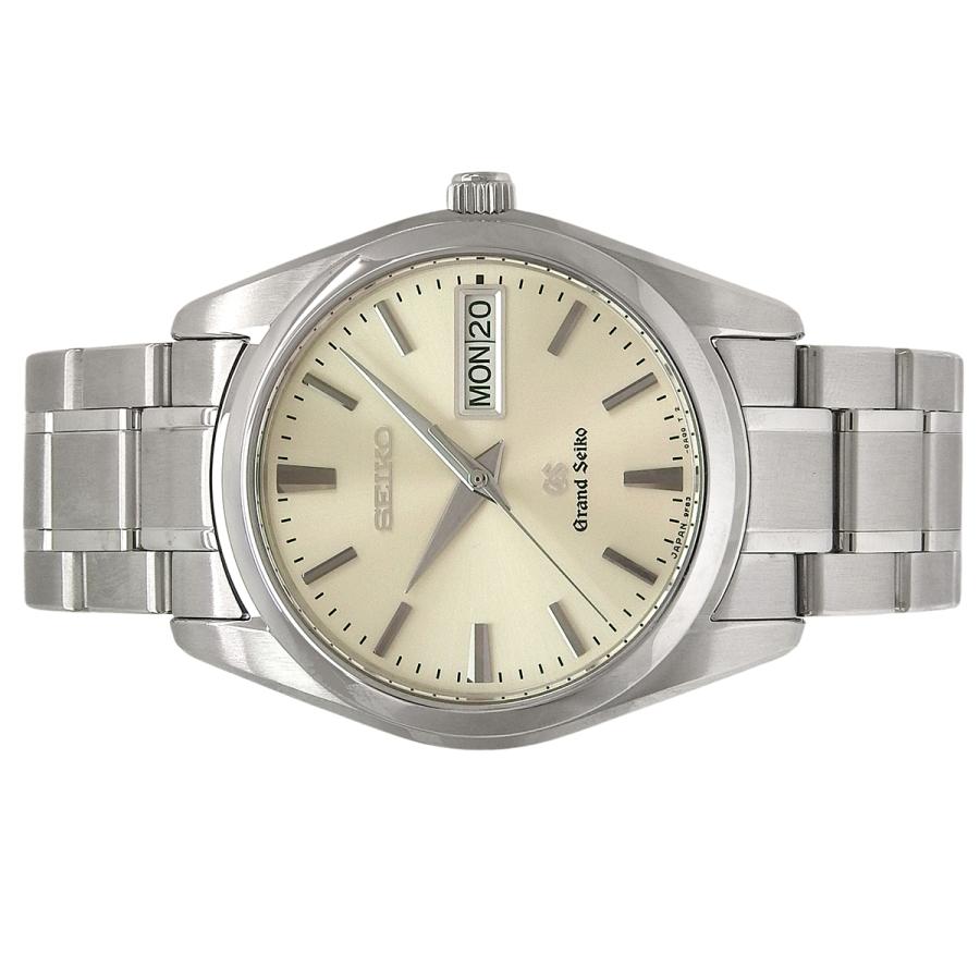 GRAND SEIKO グランドセイコー SBGT035 37㎜ 腕時計 グランドセイコー ラウンド ウォッチ SBGT035 SS アイボリー クオーツ