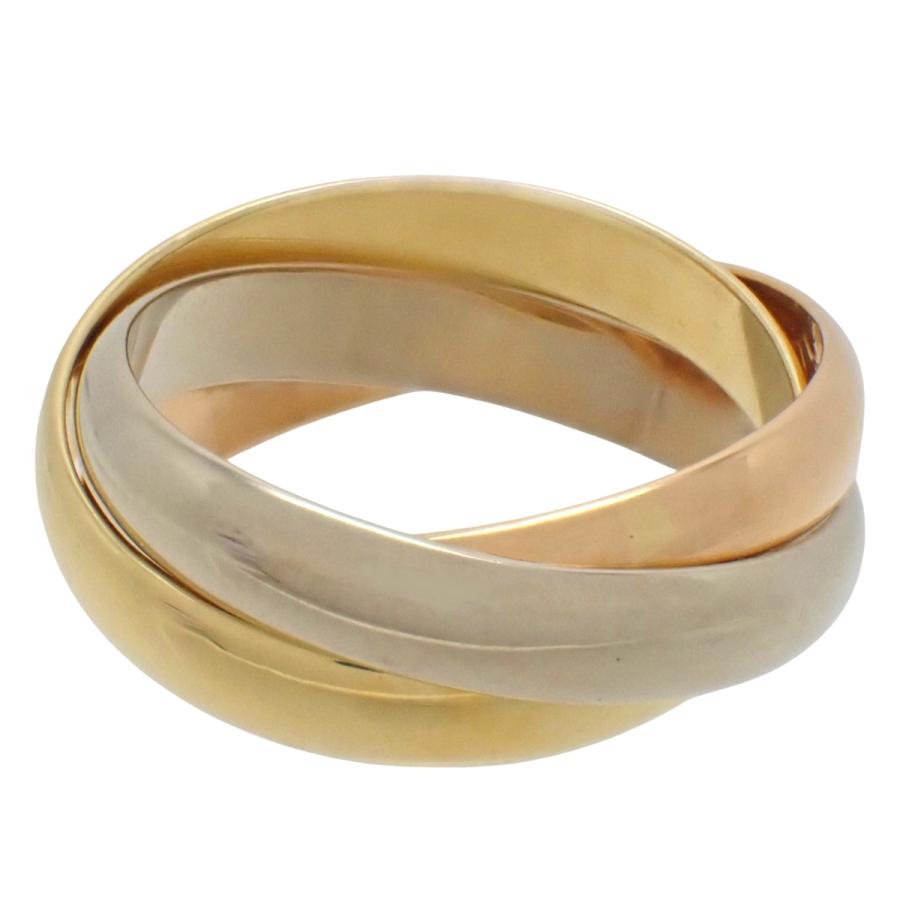 Cartier（カルティエ） les must de Cartier トリニティリング K18YG 