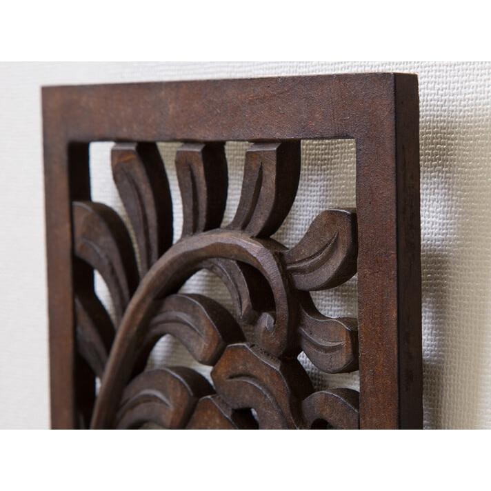 アジアン 壁飾り 木 バリ風 インテリア 部屋 バリ 壁 アートパネル