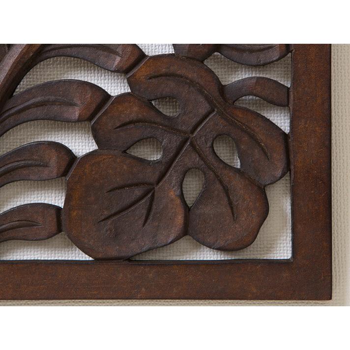 アジアン 壁飾り 木 バリ風 インテリア 部屋 バリ 壁 アートパネル