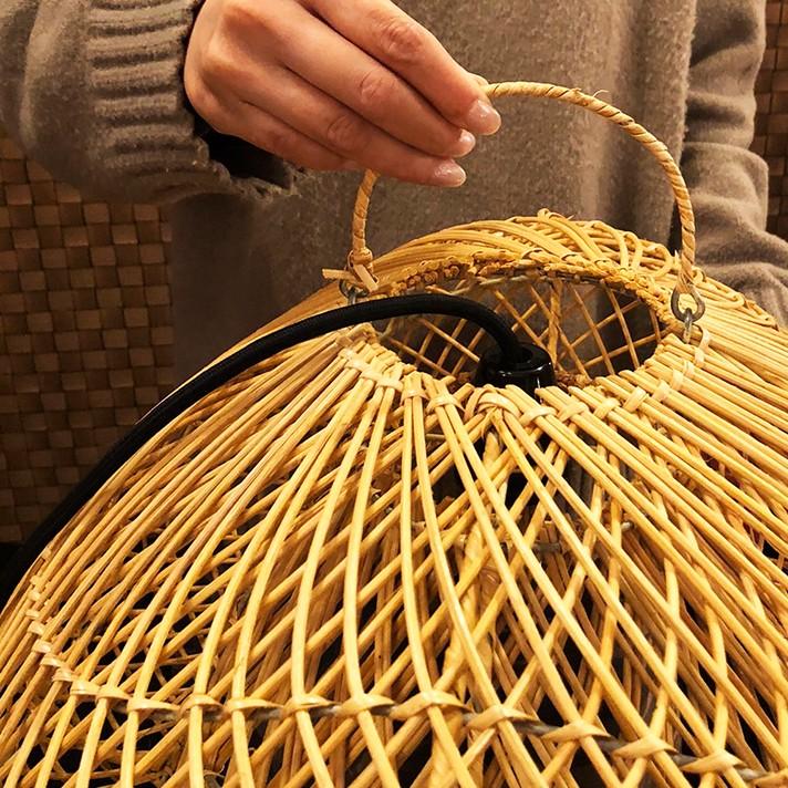 ラタン ペンダントライト ランプシェード アジアン バリ風 照明