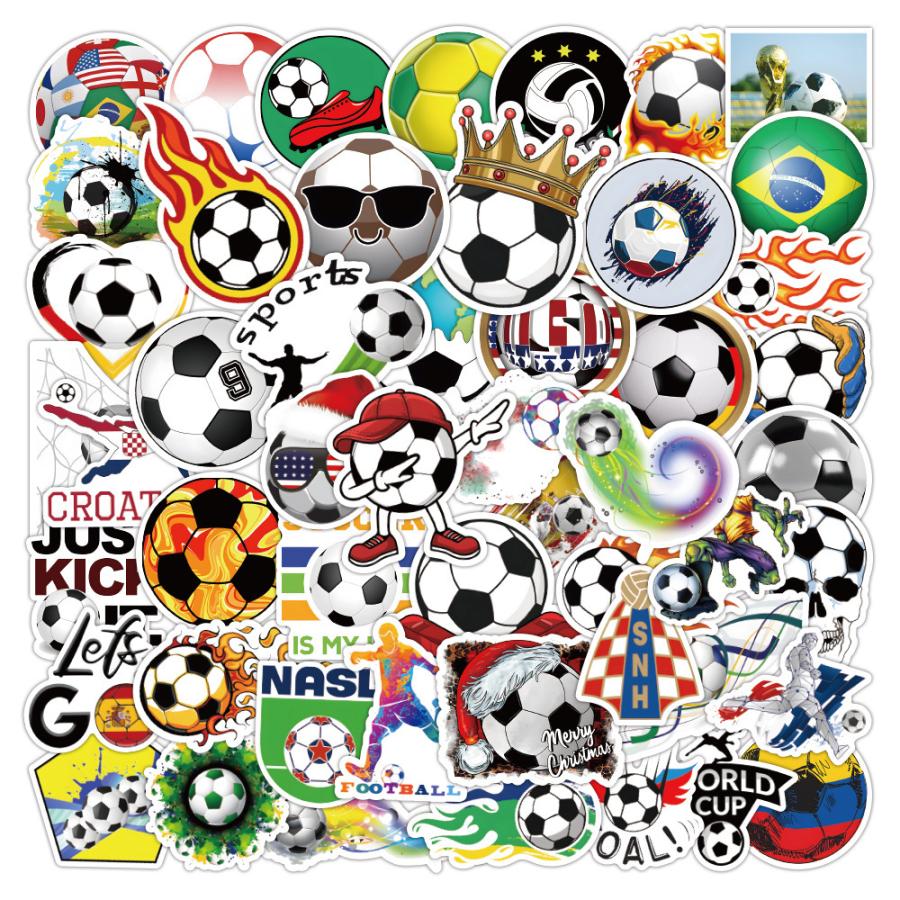 想像を超えての サッカークラブ ステッカー50枚 ヨーロッパサッカー名門クラブステッカー 50枚セット ...
