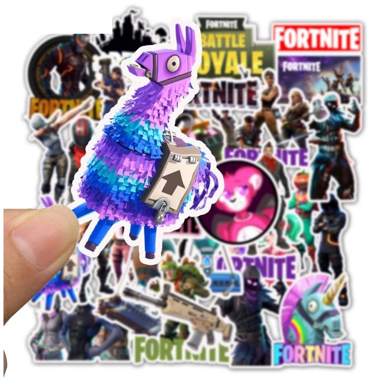 フォートナイト 公式ショップ Fortnite ゲーム ステッカー50枚 ステッカーボム シール