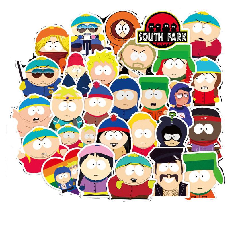 66 以上節約 Akms South Park サウスパーク ステッカー 4枚セット Tv アメコミ シンプソン Lacistitis Es