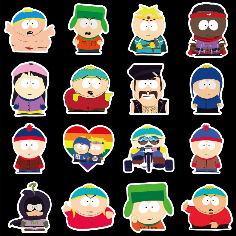 サウスパーク South Park アメコミ アメリカアニメ 人気キャラクター シール ステッカー50枚b Az G Q 通販 Yahoo ショッピング