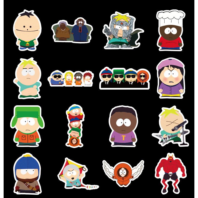 サウスパーク South Park アメコミ アメリカアニメ 人気キャラクター シール ステッカー50枚b Az G Q 通販 Yahoo ショッピング