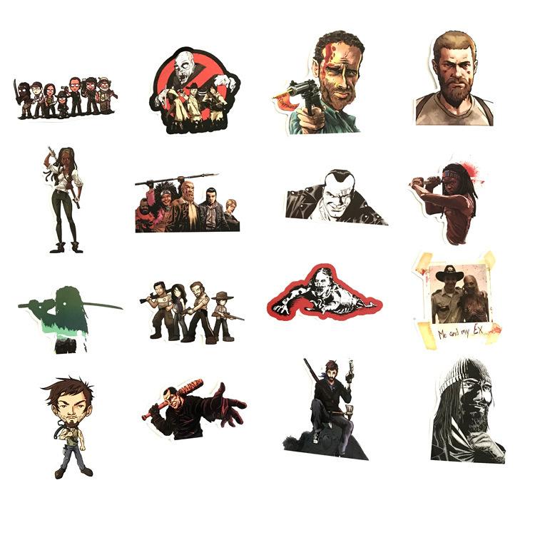 ウォーキング デッド The Walking Dead ゾンビ 人気海外ドラマ シール ステッカーボム デカール ステッカー50枚ct Az G Q 通販 Yahoo ショッピング