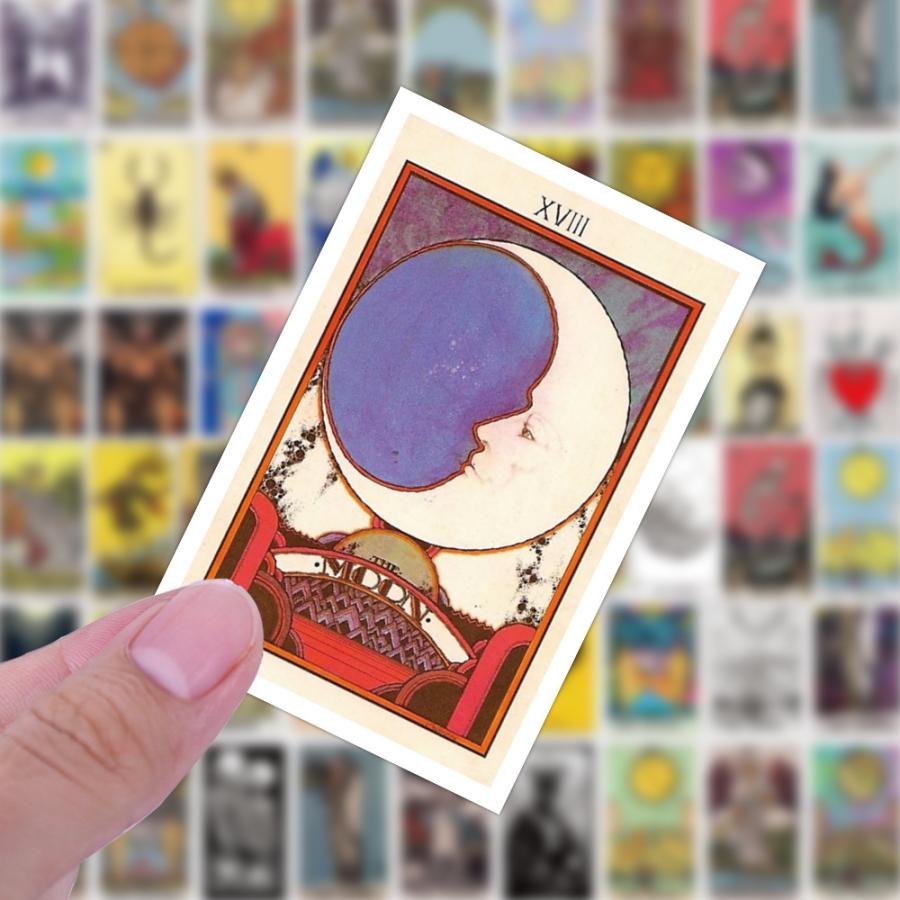 タロット Tarot タロット占い 遊戯 占い コレクション シール ステッカー60枚｜alanzoe｜06