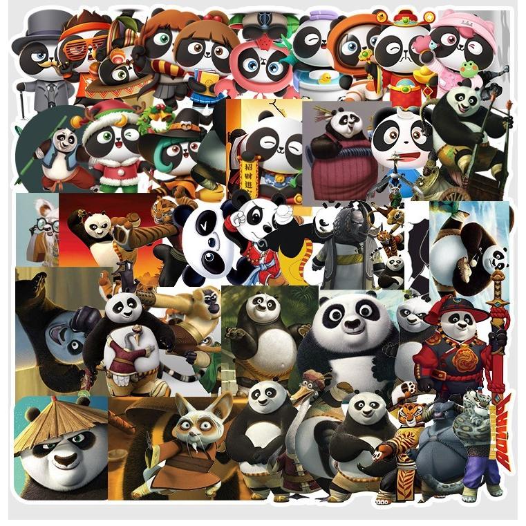 カンフーパンダ Panda 人気動物 シール ステッカー50枚 Az G Q 通販 Yahoo ショッピング