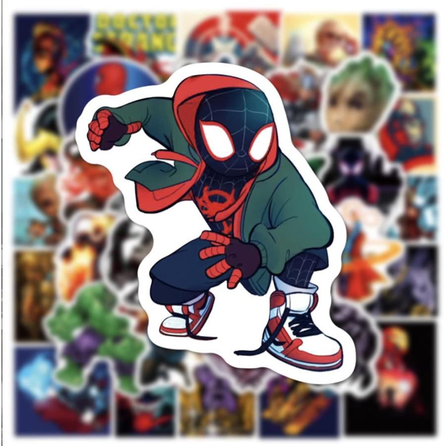 マーベル 映画 アニメ 防水ステッカー５０枚 スパイダーマン スパーマン キャプテンアメリカ バットマン アイアンマン デッドプール ハルクなど Az G Q 通販 Yahoo ショッピング