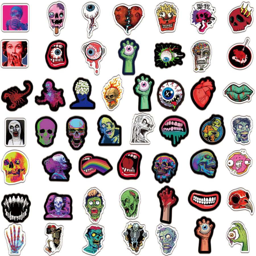 ハロウィン ゾンビ Zombie どくろ 髑髏 ドクロ 頭蓋骨 恐怖
