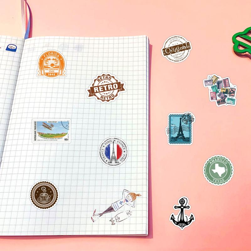 郵便印 切手風 スタンプ 消印 旅行 トラベル 世界各国切手 風景 絶景