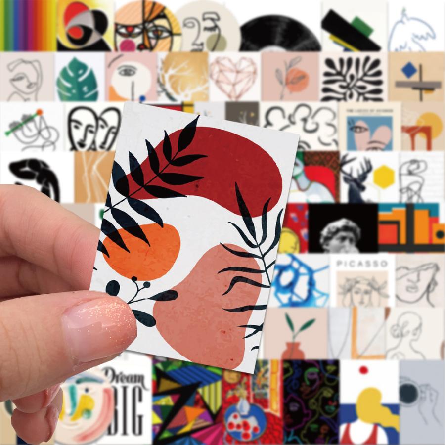 ポップアート Pop Art アート 芸術 イラスト アメリカン 手帳カスタム シール ステッカー65枚x Az G Q 通販 Yahoo ショッピング
