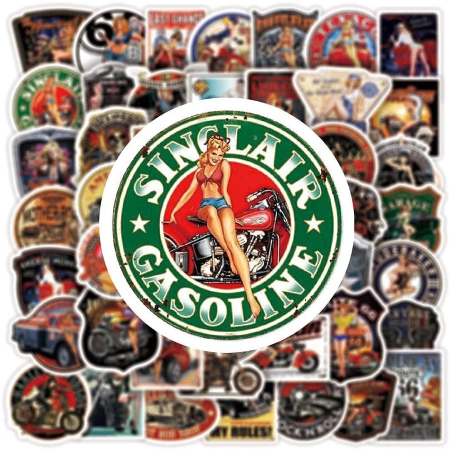 アメ車 アメリカンガールズ クラシックカー ヒストリックカー レトロ風