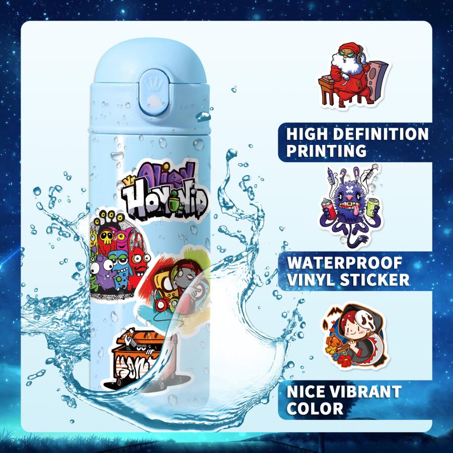 ストリートアート　グラフィティ　エアロゾールアート　英語　落書き　ライター　ペインターアート　アート　グラフィティ・アート　ステッカー50枚BPE