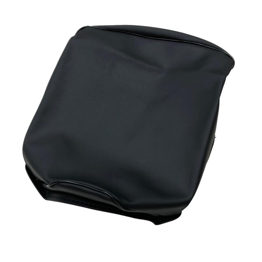 郵政カブ (MD90) シート/カバー/生地/表皮 黒 張替え 純正シート