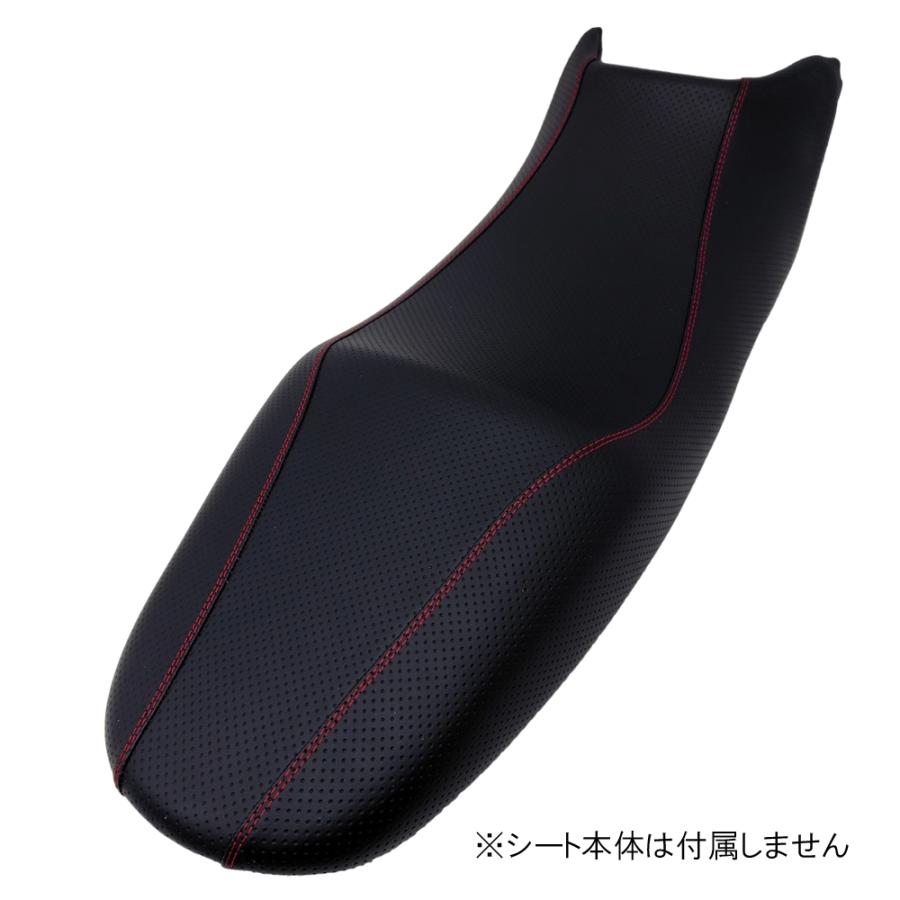 GSR250 一体型 2012年/エンボス黒/赤ダブルステッチ/純正シート