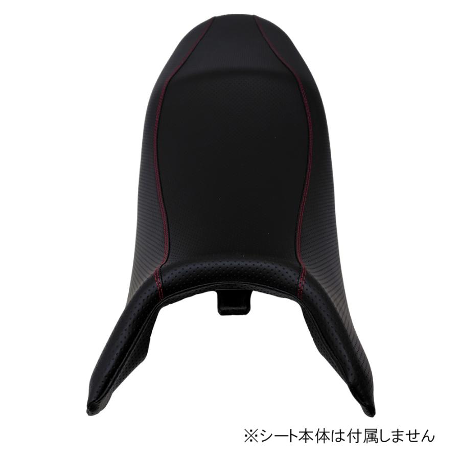 GSR250 一体型 2012年/エンボス黒/赤ダブルステッチ/純正シート