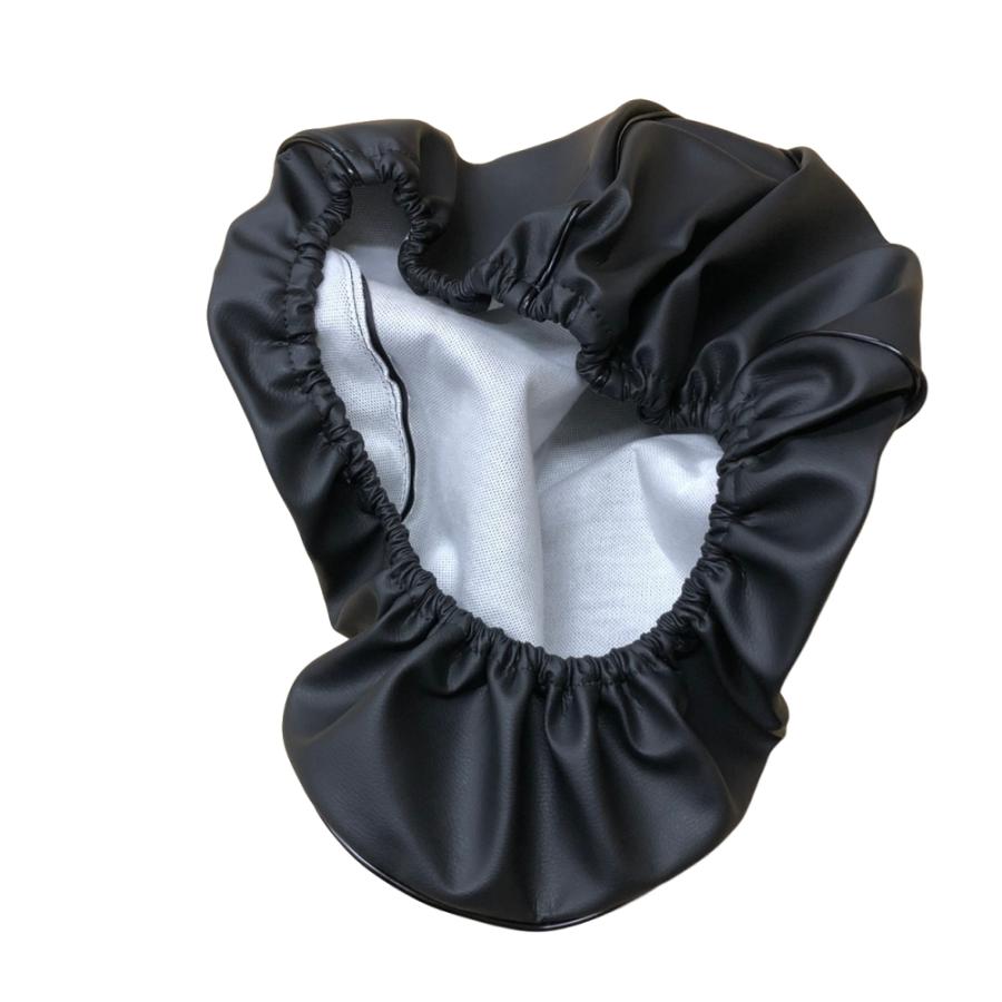 レッツ (CA4AA)4ST シート/カバー/生地/表皮 黒 被せタイプ 純正シート