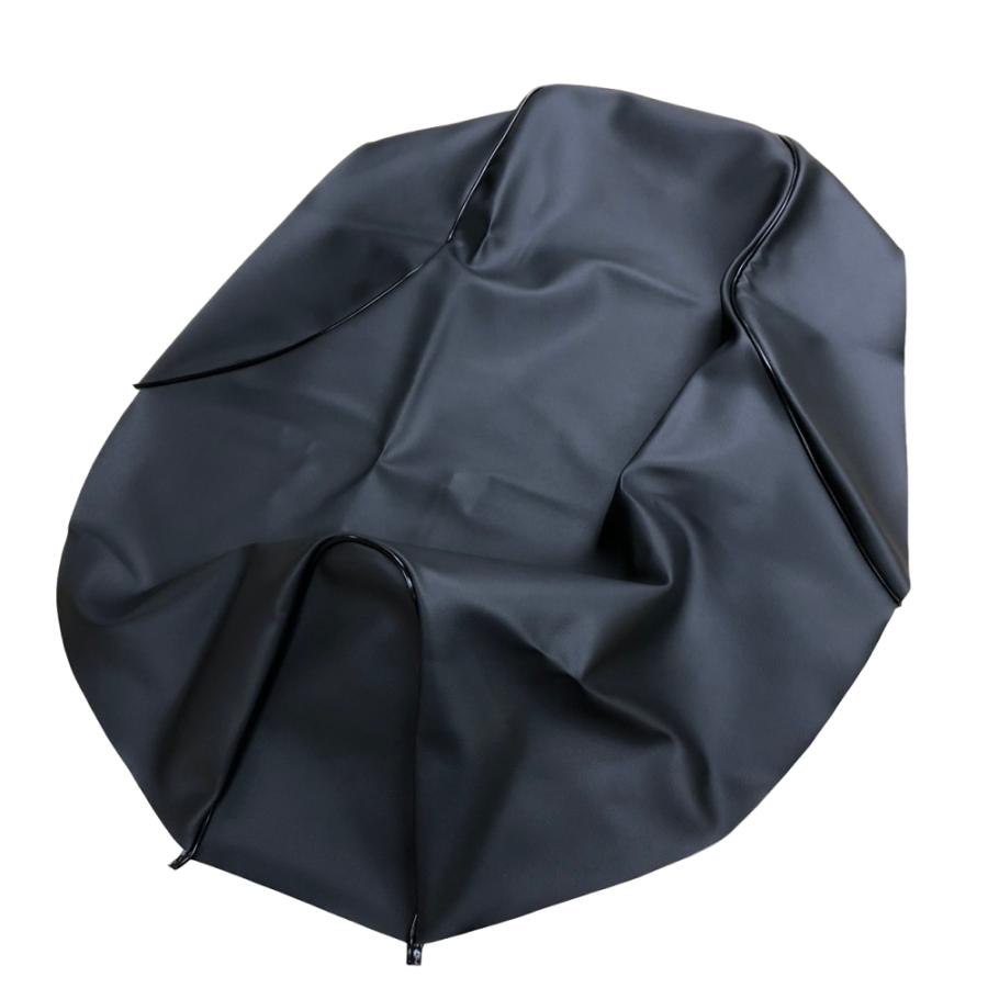 レーシング125/150(キムコ) シート/カバー/生地/表皮 黒 張替え 純正