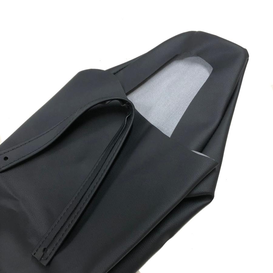 送料無料 セロー225 (3RW/1KH) シート/カバー/生地/表皮 黒 張替え