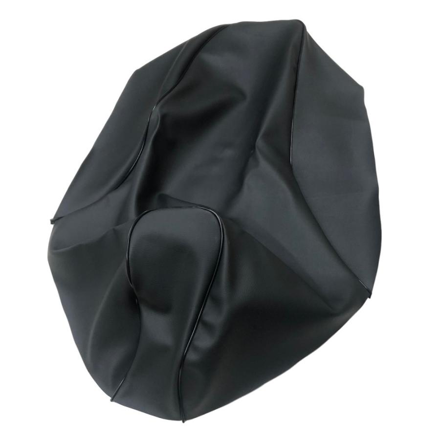 送料無料 シグナスX125 SE44J (1YP)前期 シート/カバー/生地/表皮 黒