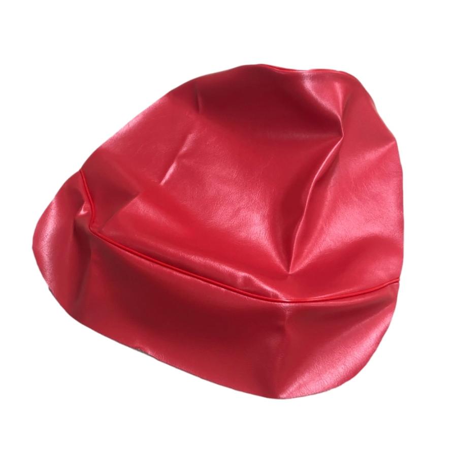 送料無料 ズーマー(AF58) シートカバー 赤 張替え 純正シート 対応