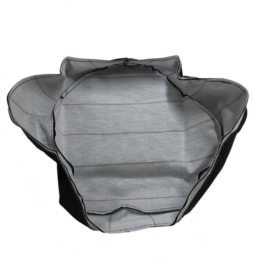 送料無料 モンキー6V (三角型) シートカバー 黒 張替え 純正シート