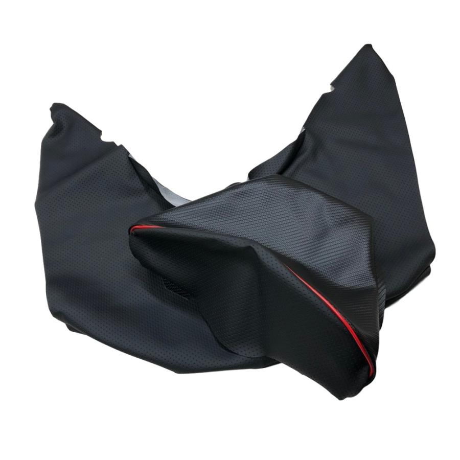 送料無料 フォルツァZ(MF08) シートカバー 黒 張替え 純正シート 対応