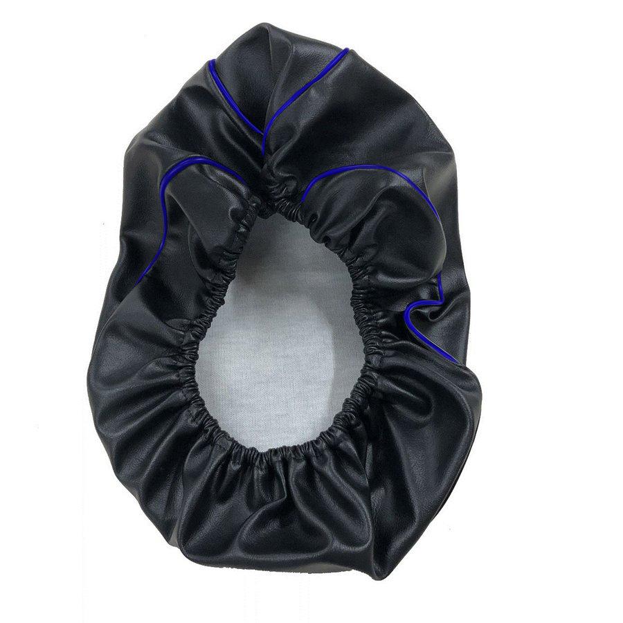 スマートディオ Dio/Z4(AF56/AF57/AF63) シートカバー 黒生地・青