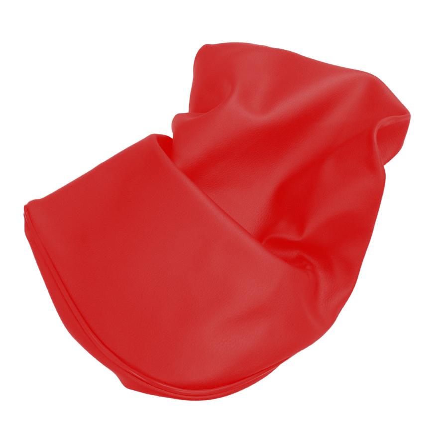 送料無料 ズーマー(AF58) シートカバー 赤 被せるタイプ 純正シート