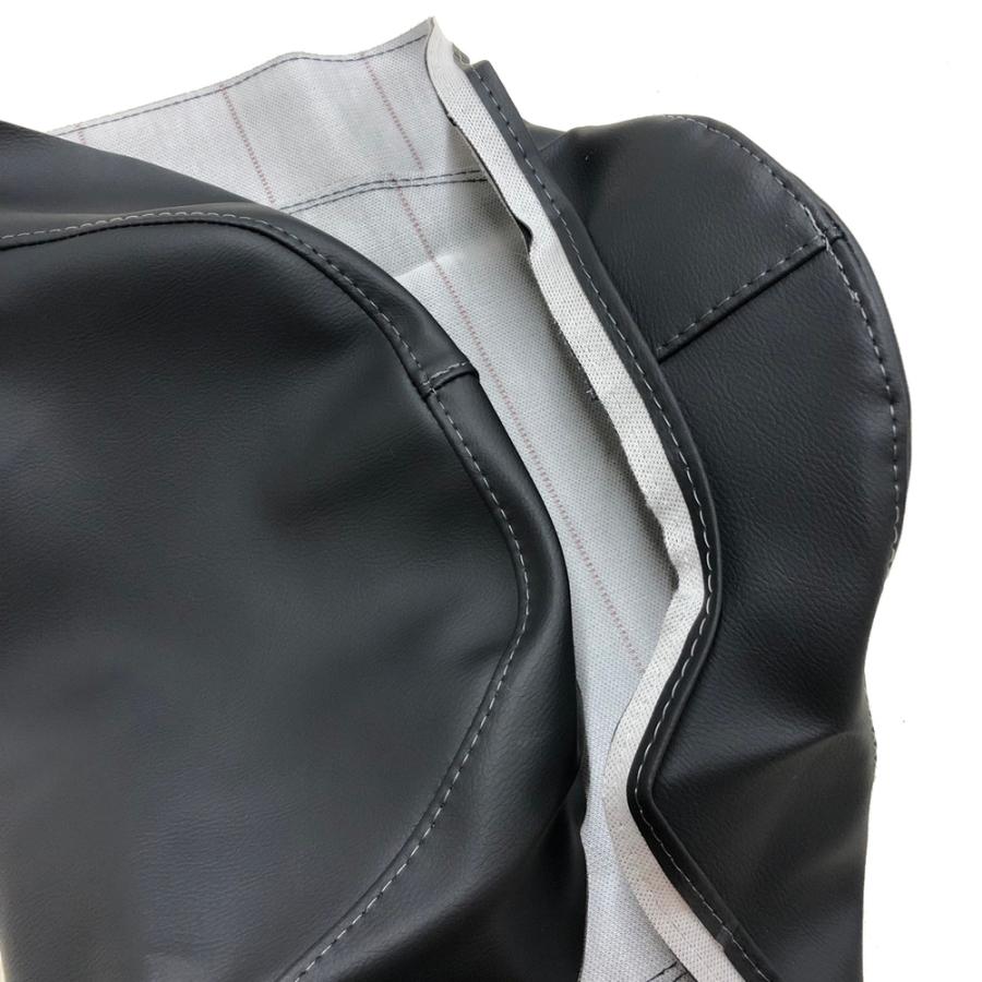たけ SR400用　シート張替えキット(シートカバー) 送料無料 SR400(3HT) シートカバー 黒 張替え 純正シート 対応 補修用