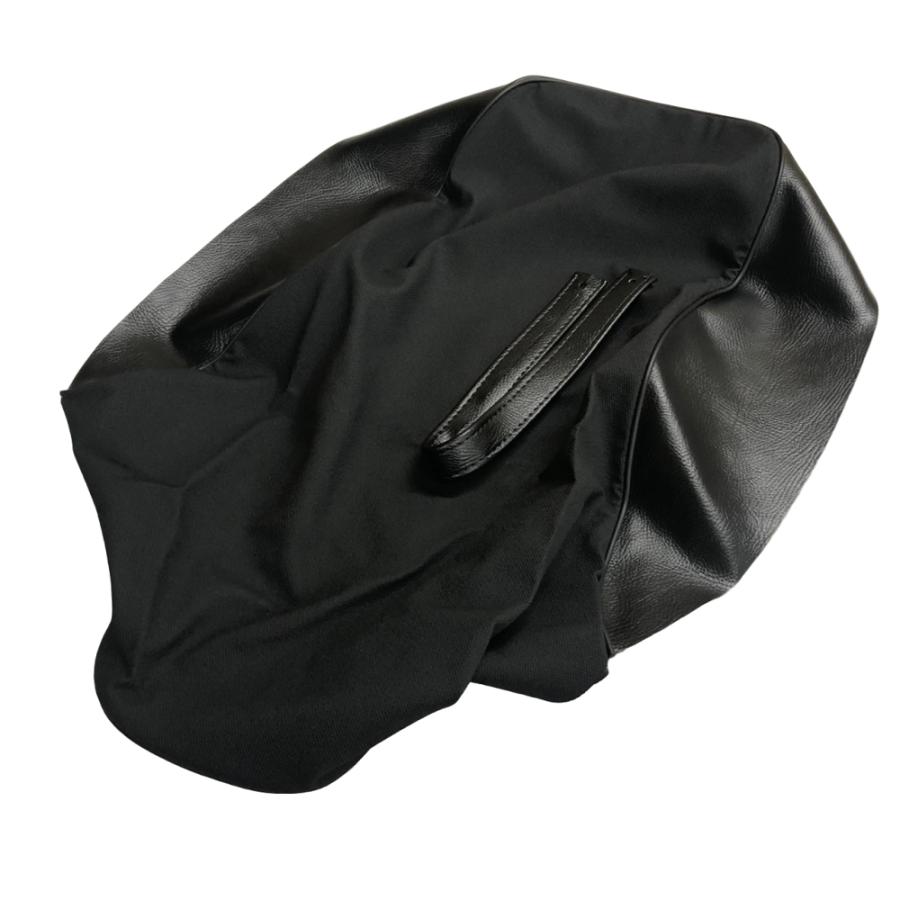 送料無料 ゼファー400χ(ZR400G) シートカバー 黒 張替え 純正シート