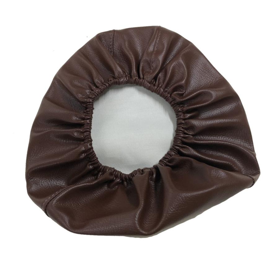 ジャイロUP シートカバー 茶/ステッチ色前後 透明 被せ 純正シート