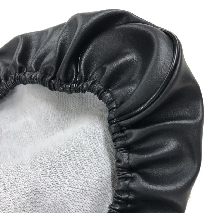 ジャイロX シートカバー 黒 黒/パイピング色前後 被せ 純正シート 対応